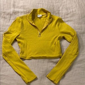 Superdown yellow long sleeve